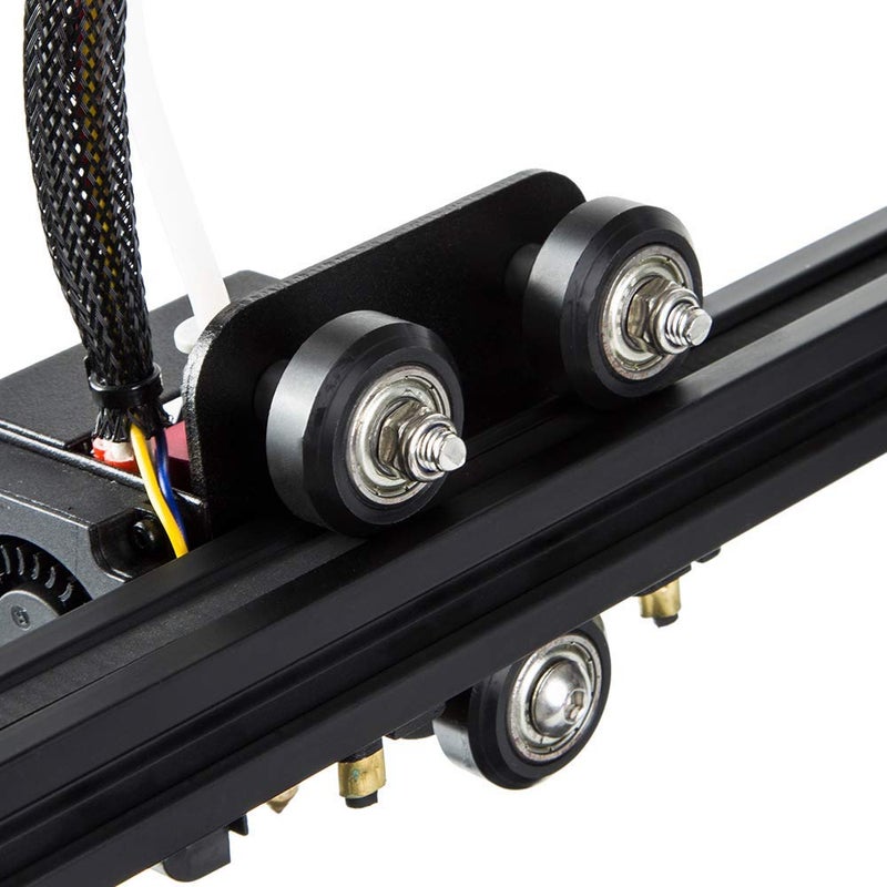 RED REX عجلات Redrex Ender 3 طابعة ثلاثية الأبعاد بكرات POM 625zz محامل خطية لـ Ender 3 V2/Neo، Ender 3 S1، Ender 5، CR6 SE، CR10 Smart Pro، CR10S Pro V2، Kobra، Vyper، Chiron، Neptune، Aquila Serie، Tevo Tarantula-10 قطع - Image 3